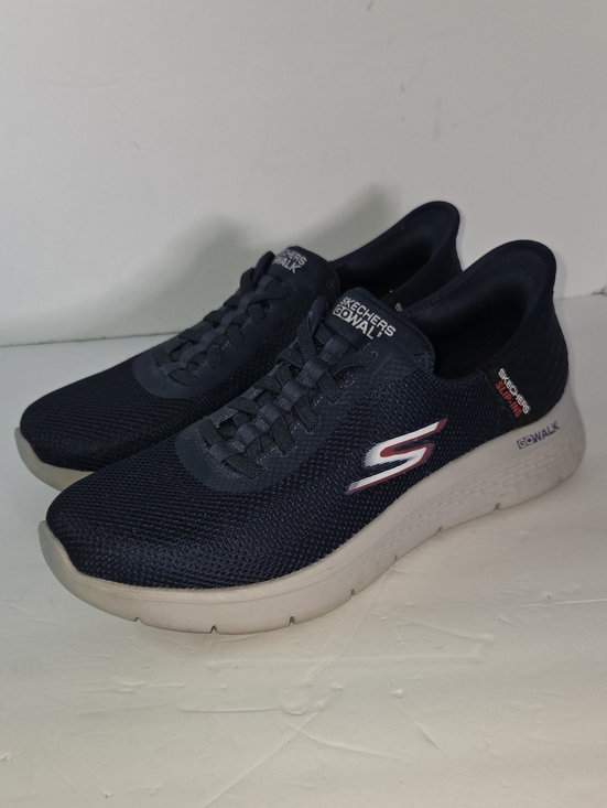 Skechers Other - Skechers Navy and White GOwalk Slip-Ins Mens Shoes Size 10